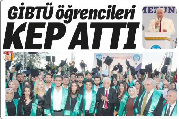 GİBTÜ öğrencileri kep attı