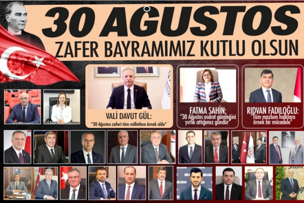 30 AĞUSTOS ZAFER BAYRAMIMIZ KUTLU OLSUN