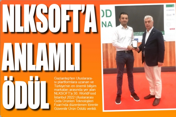 NLKSOFT’A ANLAMLI ÖDÜL