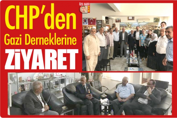 CHP'den Gazi Derneklerine ziyaret