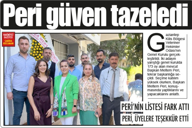 Peri güven tazeledi