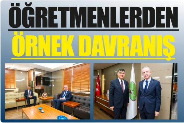 ŞEHİTKAMİL’DEKİ ÖĞRETMENLERDEN ÖRNEK DAVRANIŞ