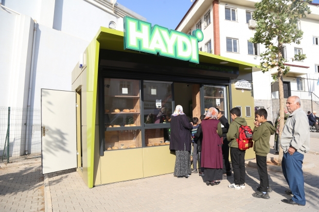 HAYDİ büfeleri, 1 milyon ekmek satışına ulaştı