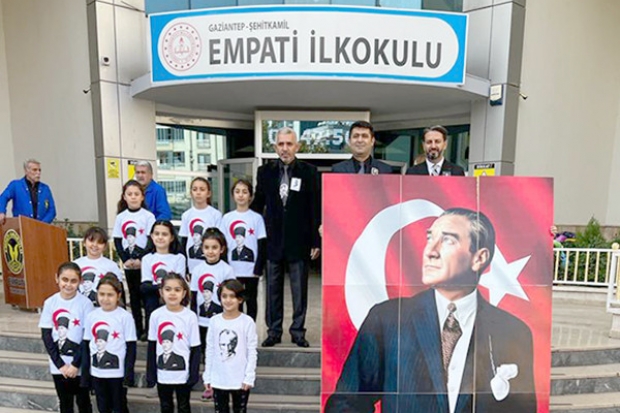 Atatürk’e Empati İlkokulu'nda hüzünlü anma