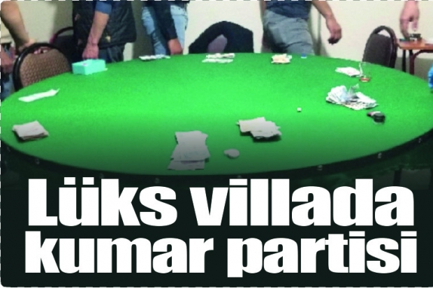 Lüks villada kumar partisi