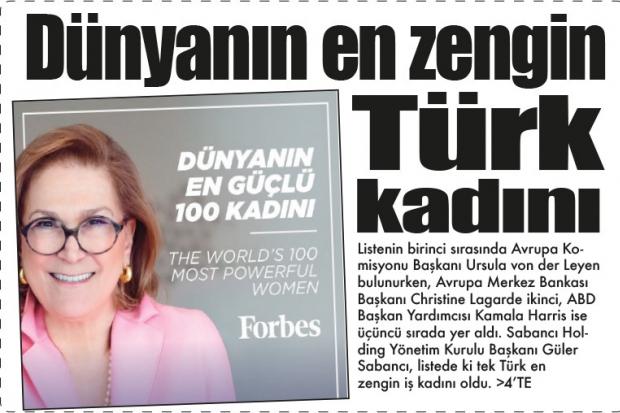 Dünyanın en zengin Türk kadını