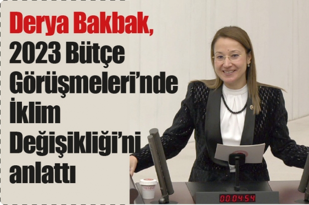 Derya Bakbak, İklim Değişikliği’ni anlattı