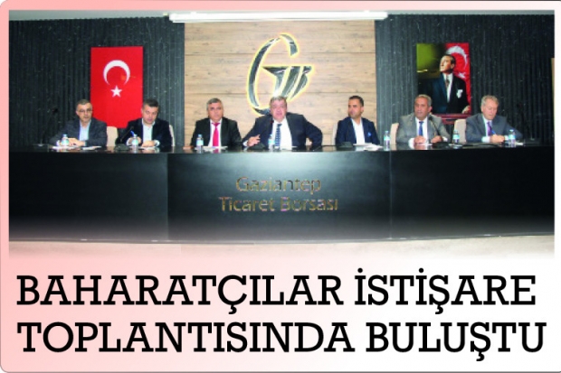 BAHARATÇILAR İSTİŞARE TOPLANTISINDA BULUŞTU 