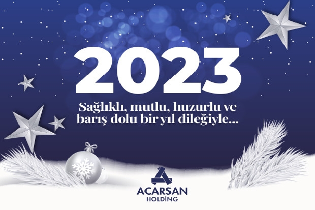 ACARSAN HOLDİNG YENİ YILI KUTLADI