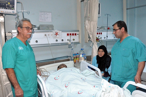 Yanık merkezinde 224 Suriyeli hasta tedavi görüyor