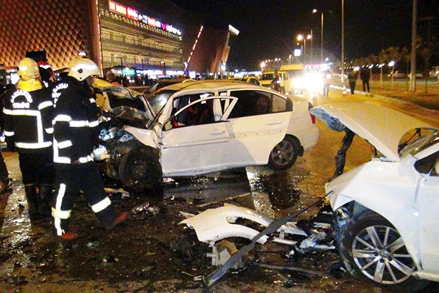 Gaziantep'te trafik kazası