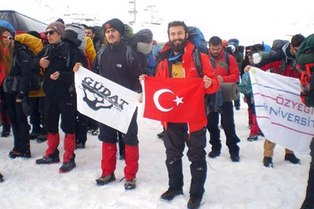 GÜDAT üyeleri Erciyes’e tırmandı