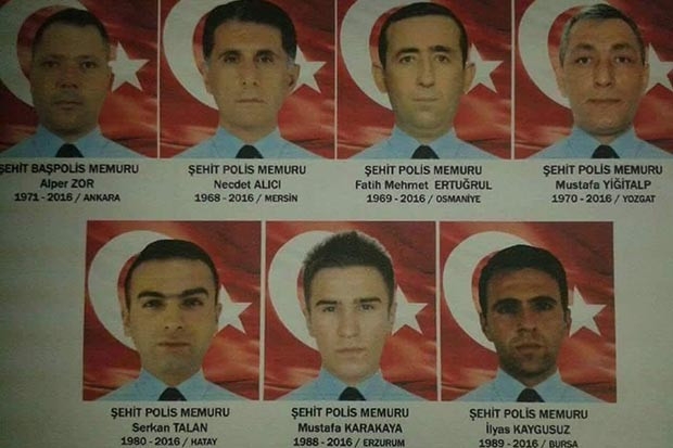 Diyarbakır Valiliği: 7 polis şehit oldu
