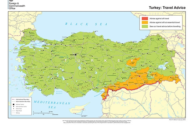 İngiltere'den "Gaziantep'e gitmeyin" uyarısı