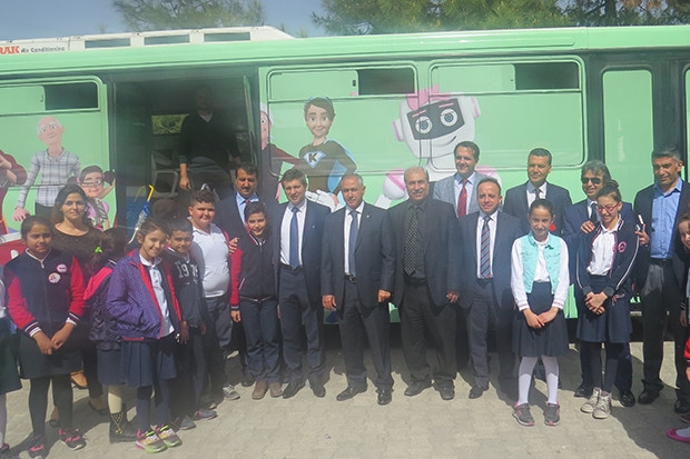 Sosyal Güvenlik otobüsü Gaziantep’te