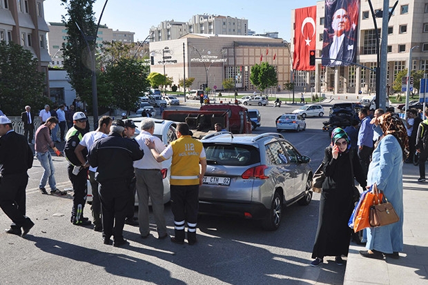 Gaziantep’te zincirleme kaza