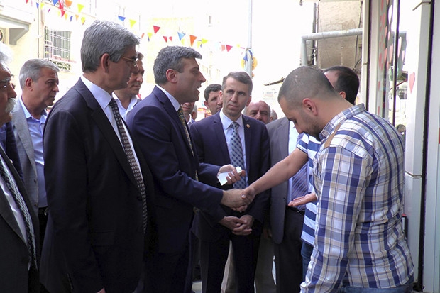 CHP Heyeti Kilis esnafını ziyaret etti