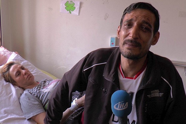 Gaziantep'te kızlarını ararken ölümden döndüler