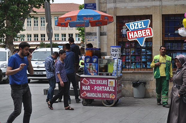 Açıktan satılan buzlu içeceklere dikkat!