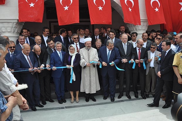 Konukoğlu Cami ibadete açıldı