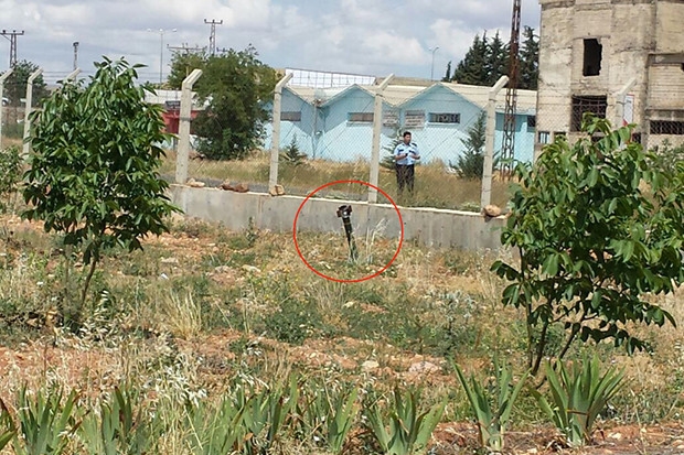 Gaziantep'e roket mermisi düştü