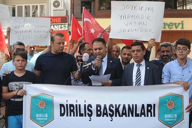 Gaziantep'ten Almanya'ya tepki