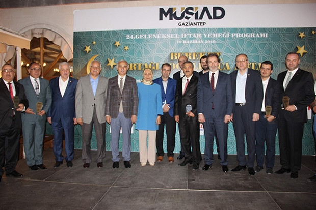 MÜSİAD üyeleri iftar yemeğinde buluştu