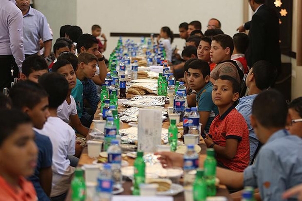 Türk Kızılay'ından Gazze'de iftar