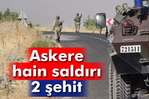 Diyarbakır'da askere saldırı: 2 şehit