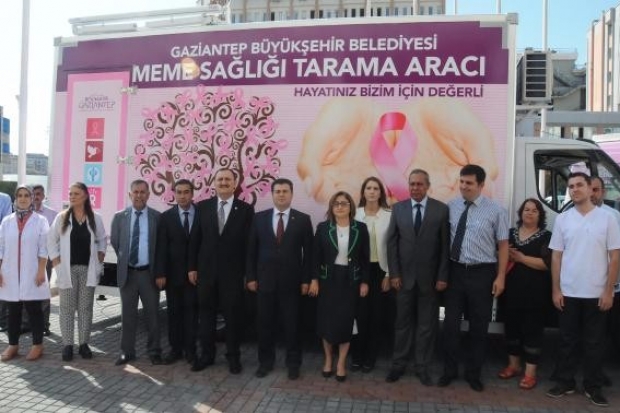 Gaziantep’te mobil kanser tarama hizmeti başladı
