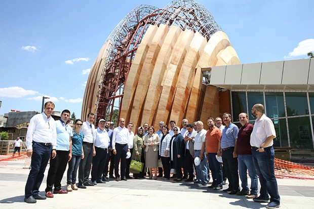 Şehitkamil Belediye meclis üyeleri Büyükşehir’in projelerini gezdi