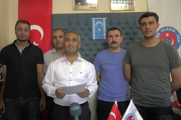Türk Ulaşım-Sen Gaziantep Şubesinden darbe girişimine tepki