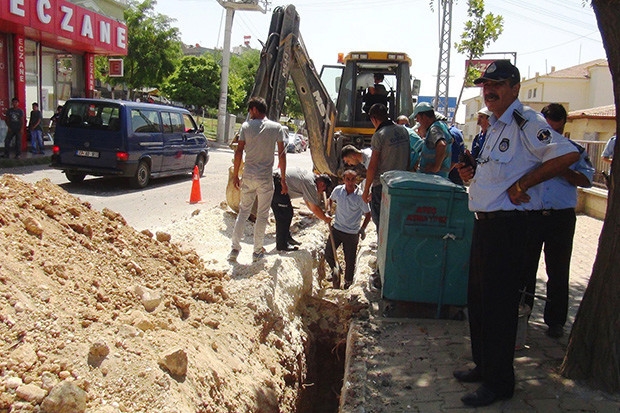 Gaziantep'te doğalgaz borusu patladı