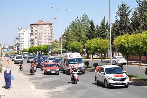 Darbe girişiminde yaralanan Gaziantepli gence görkemli karşılama