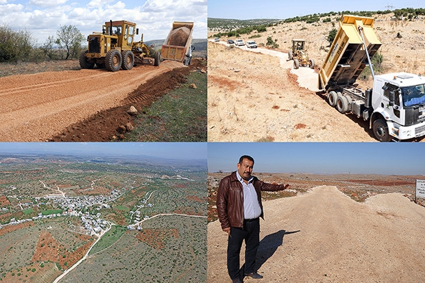 Şehitkamil’e arazi yolları teşekkürü