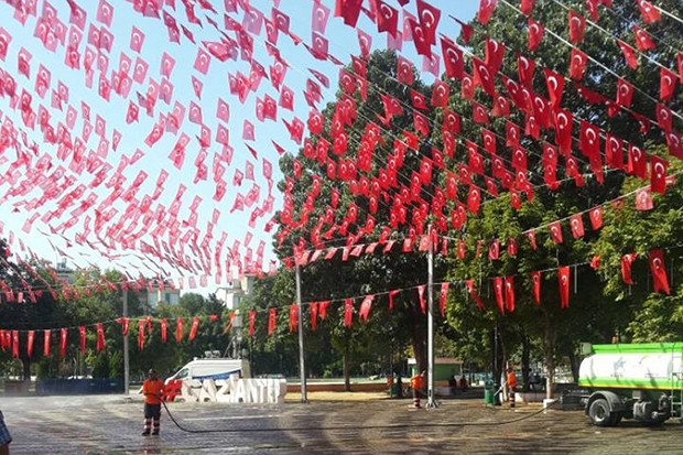 Gaziantep mitinge hazır