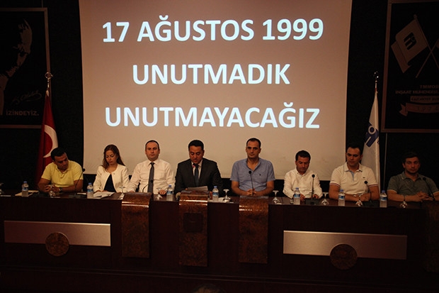 İMO'da 17 Ağustos unutulmadı