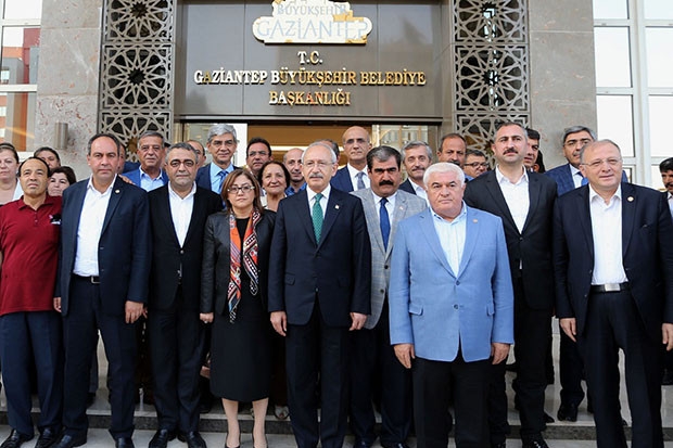 CHP Genel Başkanı Kılıçdaroğlu'ndan Başkan Şahin’e ziyaret