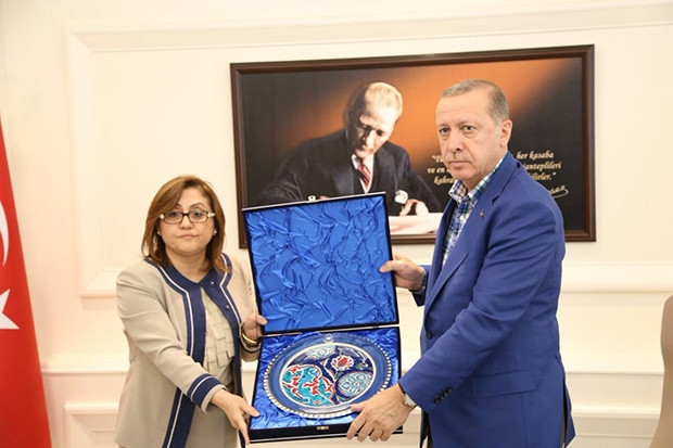 Cumhurbaşkanı Erdoğan, Büyükşehir Belediyesinde