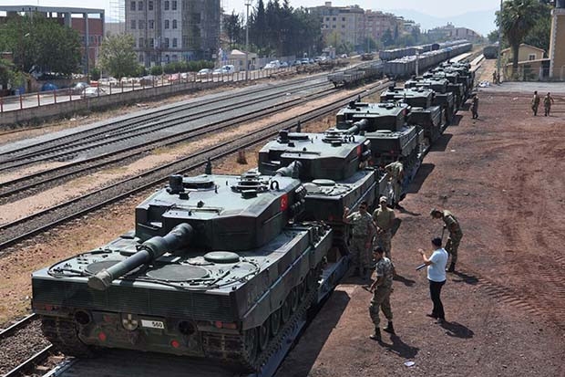 Tank sevkiyatı sürüyor