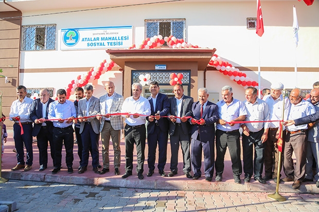 Şehitkamil Belediyesi Atalar Sosyal Tesisi hizmete açıldı