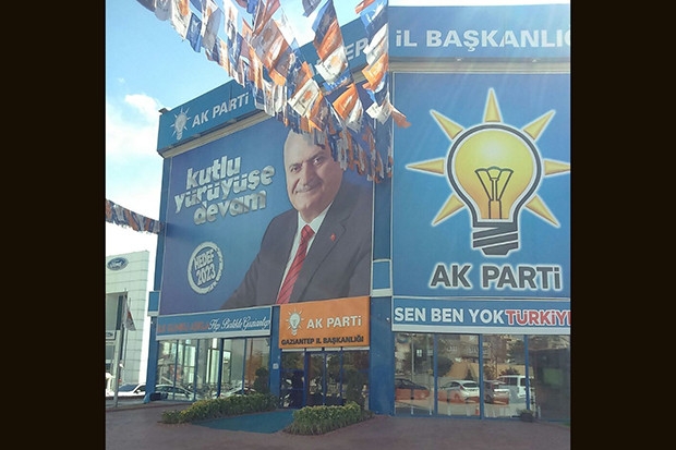 AK Parti Gaziantep İl Başkanlığı boşaltıldı