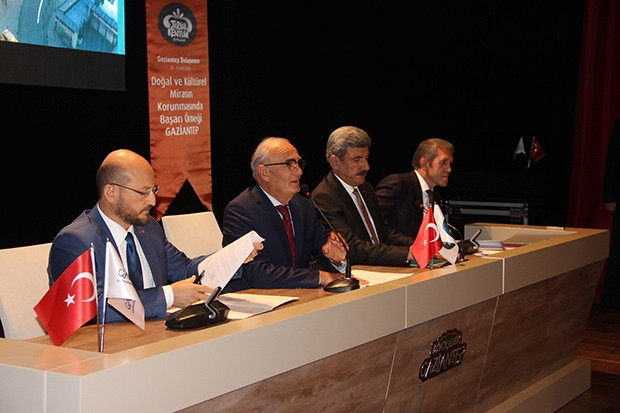 Gaziantep'te Tarihi Kentler Birliği meclis toplantısı