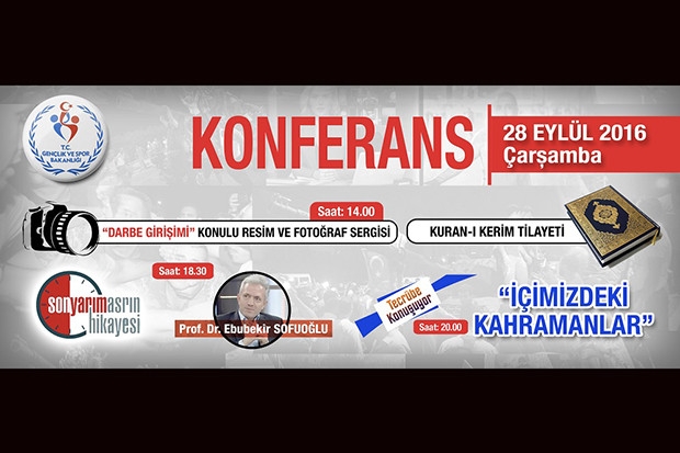 Kahramanlar Gaziantep’te konuşacak