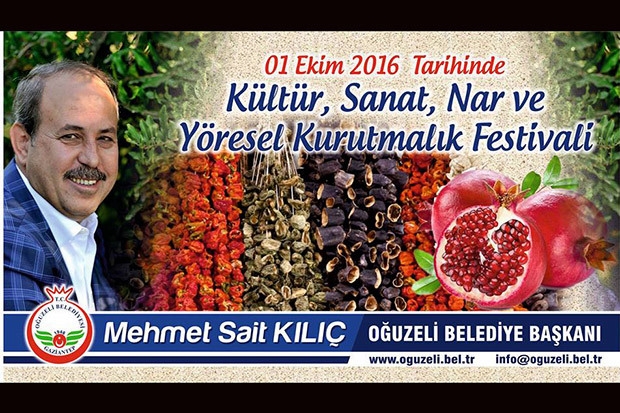 Oğuzeli'nde Nar Festivali ertelendi