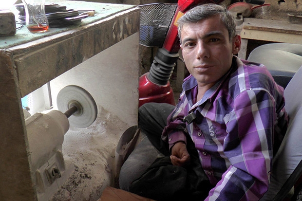 Gaziantep'li sedef ustası hayatını kaybetti
