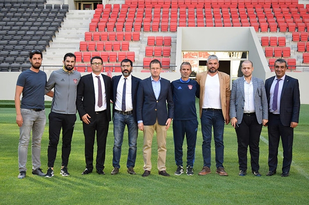 Dursun Türk Gaziantep Arena’yı inceledi