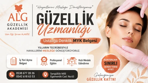 ALG G&uuml;zellik Akademisi&rsquo;nden Meslek Sahibi Yapan Eğitim