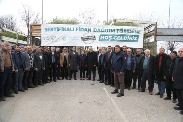 Büyükşehir 50 Bin fidan dağıttı