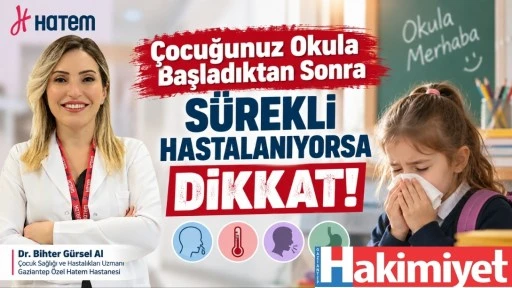 &Ccedil;ocuğunuz Okula Başladıktan Sonra S&uuml;rekli Hastalanıyorsa Dikkat!